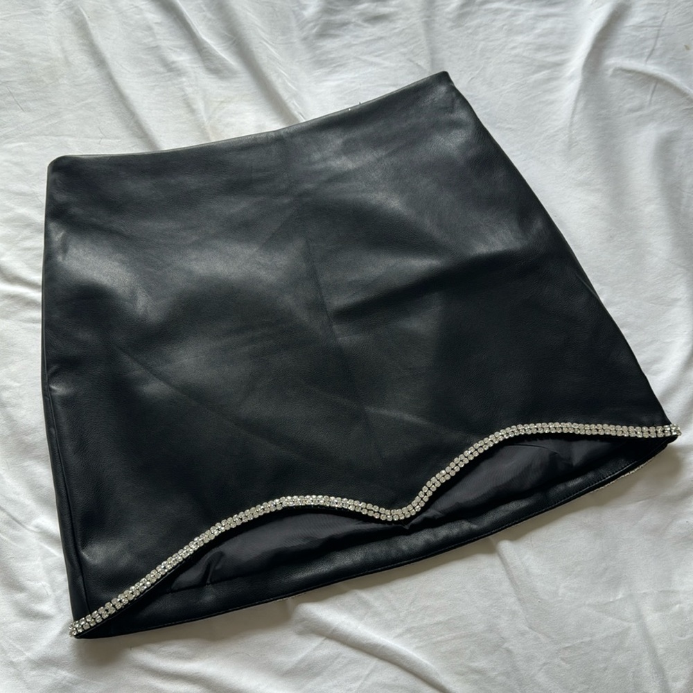 Brand New Black Mini with Embellishment